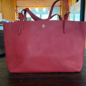 Tory Burch Cherry Red Tote